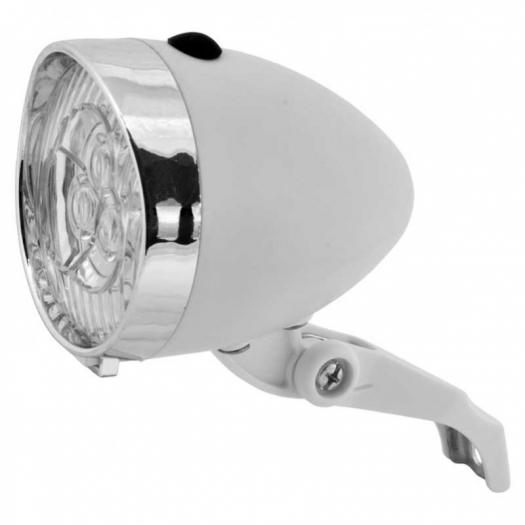 Lampka rowerowa przednia retro 3LED