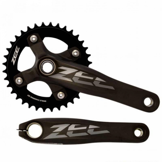 Mechanizm korbowy Shimano Zee 175x36T 10s czarny