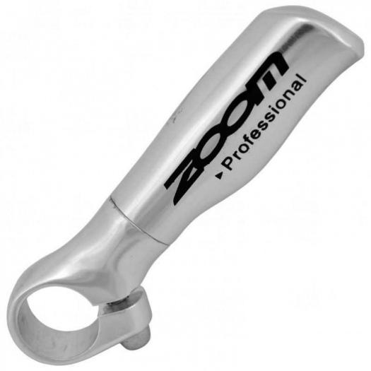 Rogi kierownicy Zoom MT-106A srebrne