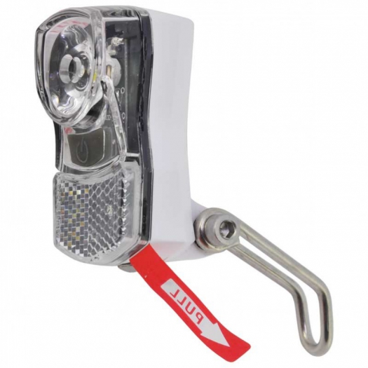 Lampka rowerowa przednia XC210 LED baterie biała