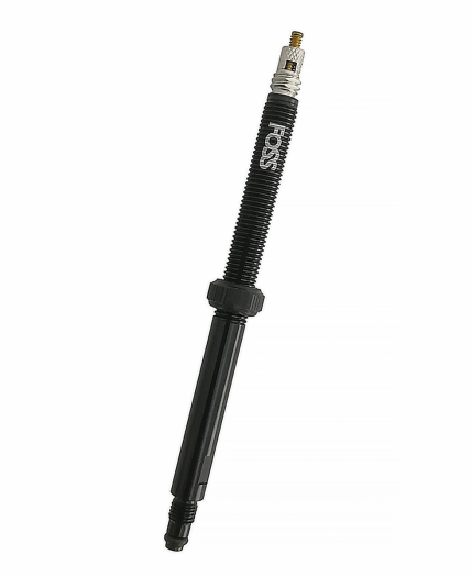Przedłużka zaworu presta alu 80 mm gwint Foss