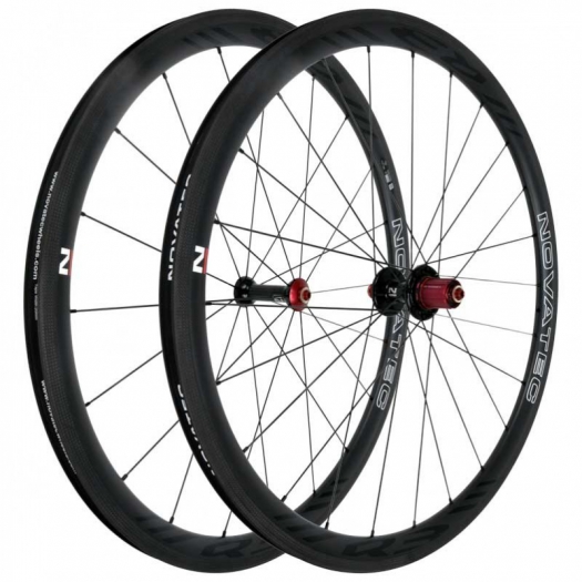 Zestaw kół Novatec 28 R3-C CARBON Drut QR Szosa