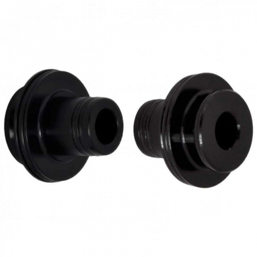 Kapsle osi piasty przedniej NOVATEC D771SB Alu 9mm czarne