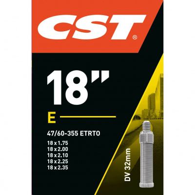 Dętka rowerowa CST 18 x1.75/2.125 DV 32mm