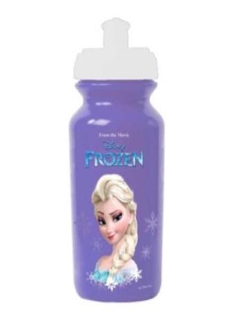 Bidon rowerowy Disney Kraina Lodu fioletowy