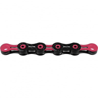 Łańcuch rowerowy KMC X11 SL DLC czarno/różowy