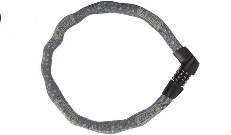 Zapięcie rowerowe Abus Tresor 1385/75 szyfr szary 