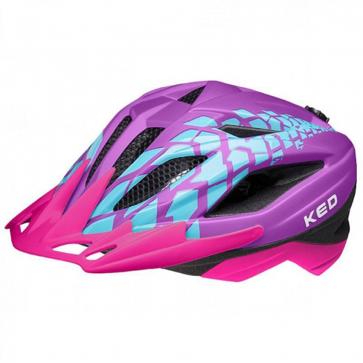 Kask rowerowy KED STREET Junior PRO Fioletowy S