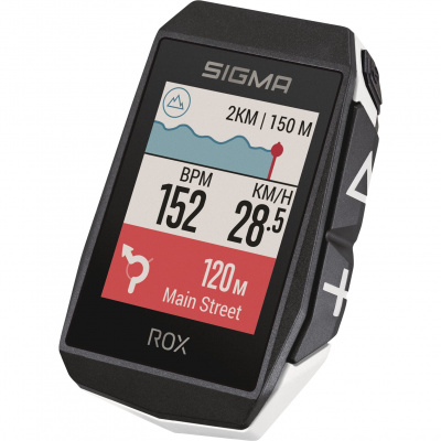 Licznik rowerowy Sigma ROX 11.1 EVO GPS biały - B