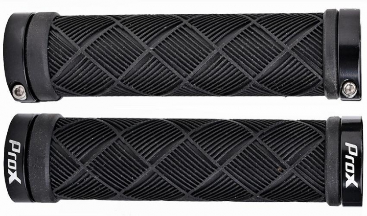 Chwyty rowerowe Prox gp-93 130mm skręcane czarne 