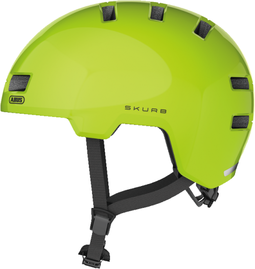 Kask rowerowy Abus Skurb Signal Yellow M