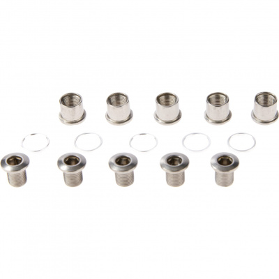 Miranda ketting bladbout + moer + ring RVS L 10mm (5)