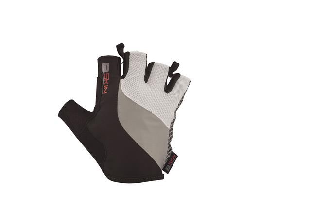 Rękawiczki rowerowe B-skin Arara black/grey/white xl - E