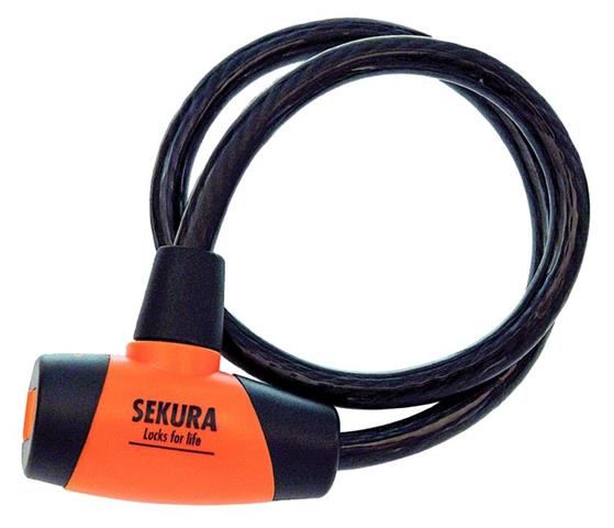 Zapięcie rowerowe Sekura kb201 spirala 12/85