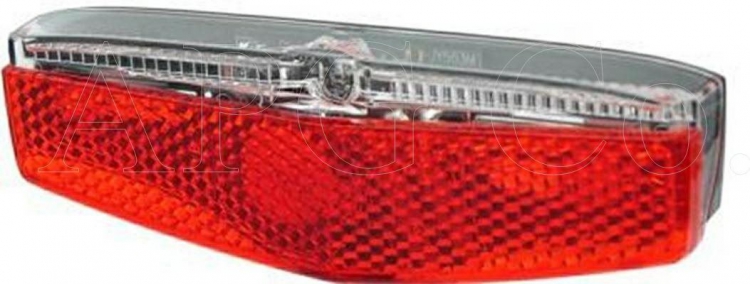 Lampka rowerowa tylna jy-553m bagażnik podtrzymanie