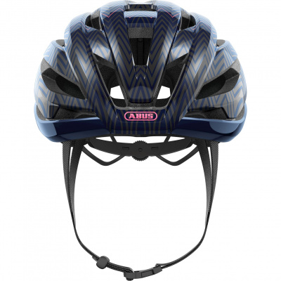 Abus helm StormChaser zigzag blue S
