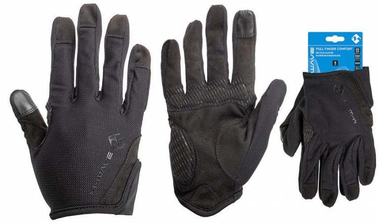Rękawiczki rowerowe M-Wave full finger comfort L