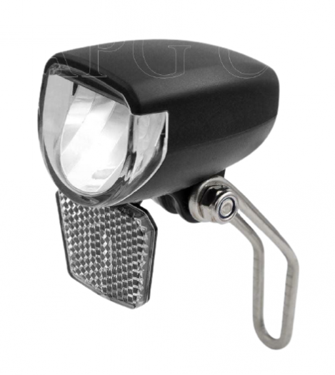 Lampka rowerowa przednia jy-7093-1 dynamo podtrzymanie
