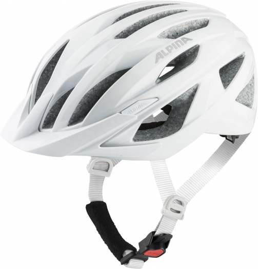 Kask rowerowy Alpina Parana white gloss 55-59