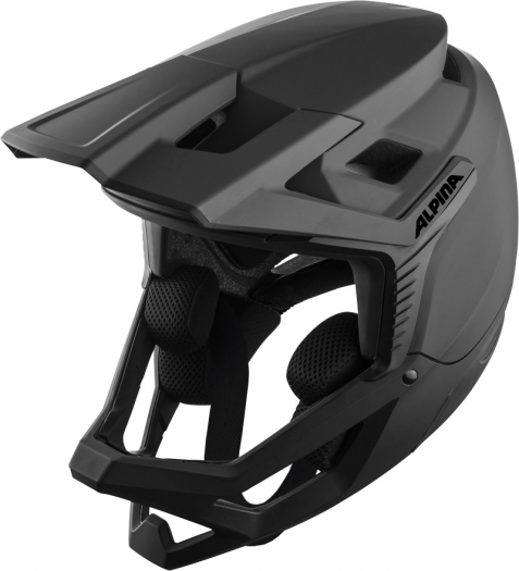 Kask rowerowy Alpina Roca czarny mat 56-58