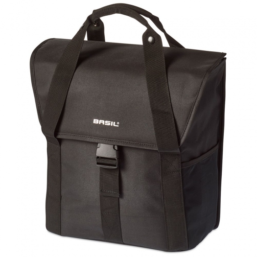 Torba rowerowa Basil go single bag 18 L czarna