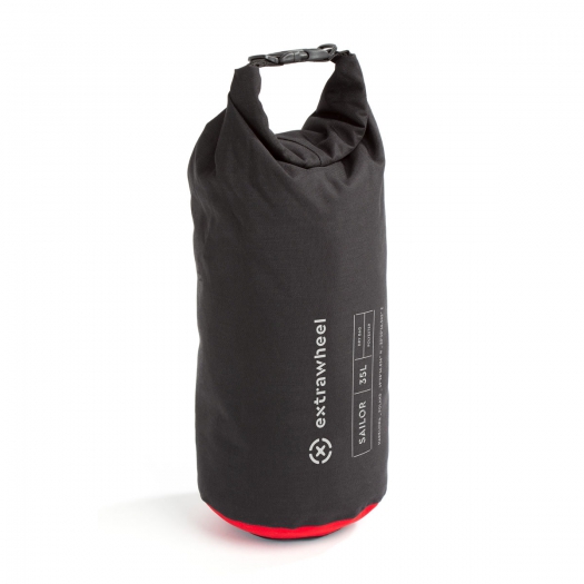 Worek Extrawheel  Sailor czarny/czerwony 35l - B