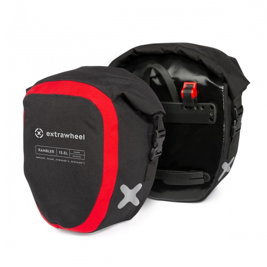 Podwójna sakwa rowerowa Extrawheel Rambler 25L