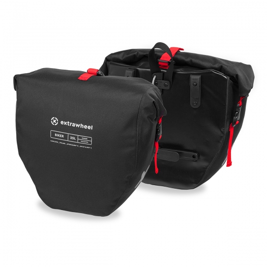 Podwójna sakwa rowerowa tylne Extrawheel Biker 50L