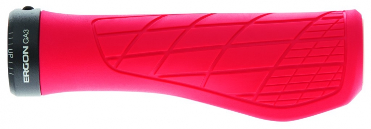 Chwyty rowerowe Ergon Grip GA 3 L czerwone