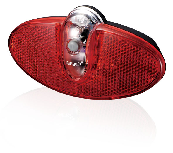 Lampka rowerowa tylna na bagażnik Infini Apollo 500