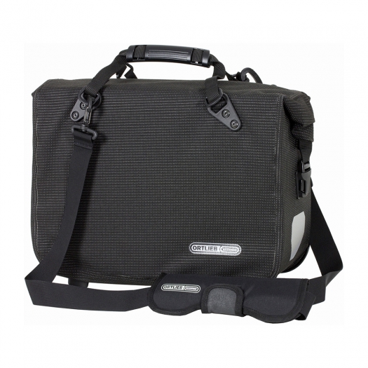 Torba miejska Ortlieb office-bag high visibility czarna 21L