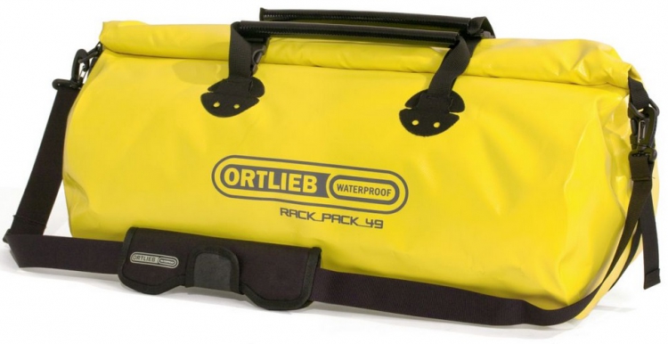 Torba rowerowa tylna Ortlieb Rack-pack L yellow 49l