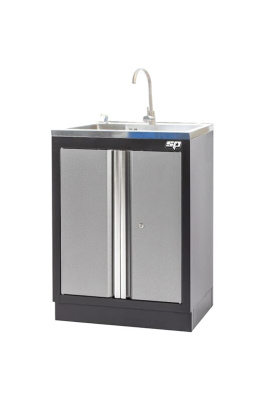 SP-Tools handenwaskast met spoelbak 910x680x458 zwart