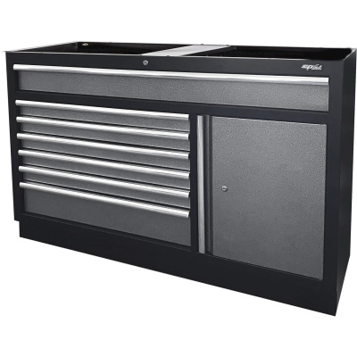 SP-Tools ladenkast breed 910x1360x458 met deur zwart