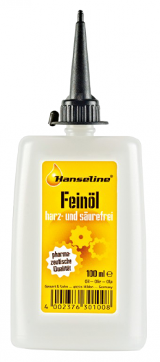 Olej do części ruchomych Hanseline 100ml bez żywic i kwasów
