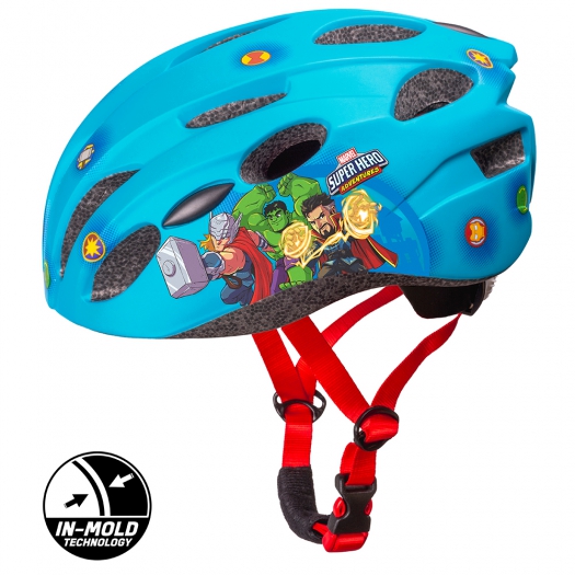 Kask rowerowy dziecięcy in-mold Avengers M