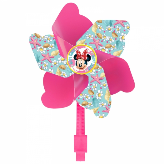 Wiatraczek na kierownicę rowerową Minnie Mouse