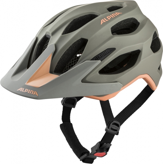 Kask rowerowy Alpina Carapax 2.0 moon-grey/peach matt 52-57