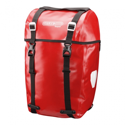 Sakwa rowerowa tylna Ortlieb bike-packer original red 20l