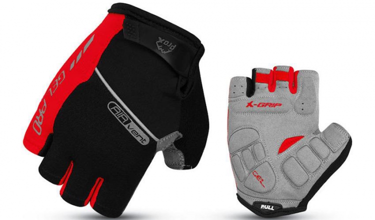 Rękawiczki rowerowe Prox Selected czerwone XXL