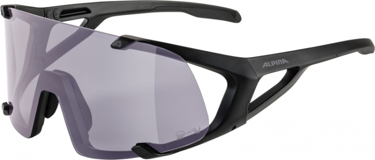 Okulary Alpina Hawkeye Q-lite V black matt /purple 