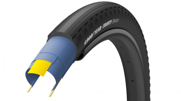 Opona rowerowa 700x40 Goodyear County Ultimate