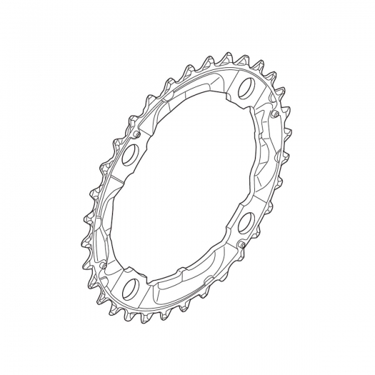 Tarcza do korby Shimano 32t m430 czarna