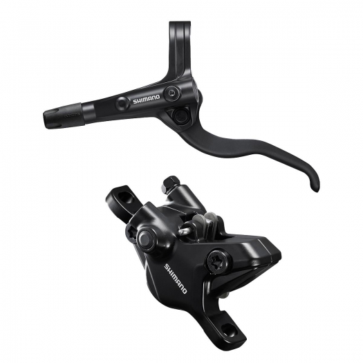 Hamulec rowerowy przedni tarcza hydrauliczny Shimano mt401 
