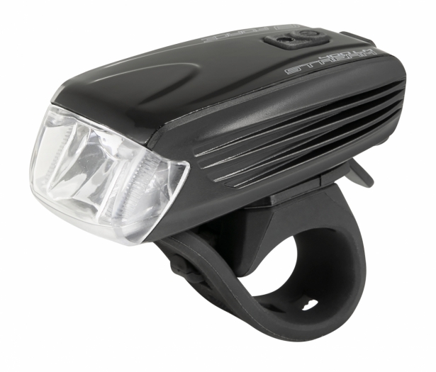 Lampka rowerowa przednia Force Stream 400LM USB czarna