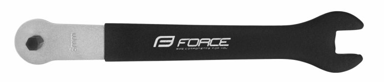 Klucz do pedałów FORCE 15 z kluczem sześciokątnym 6/8