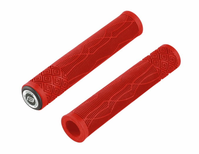 Chwyty rowerowe FORCE BMX160  czerwone