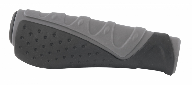 Chwyty rowerowe Force gumowe 130mm szare