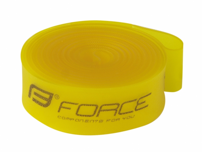Opaska na obręcz Force 27-29 żółta 2szt
