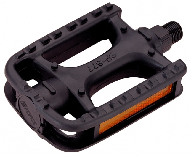 Pedały rowerowe  FORCE 877 czarne